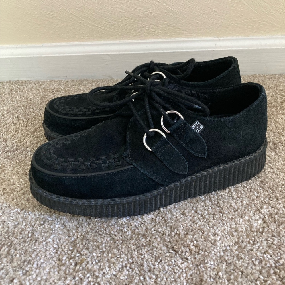 Black TUK Creeper Shoes